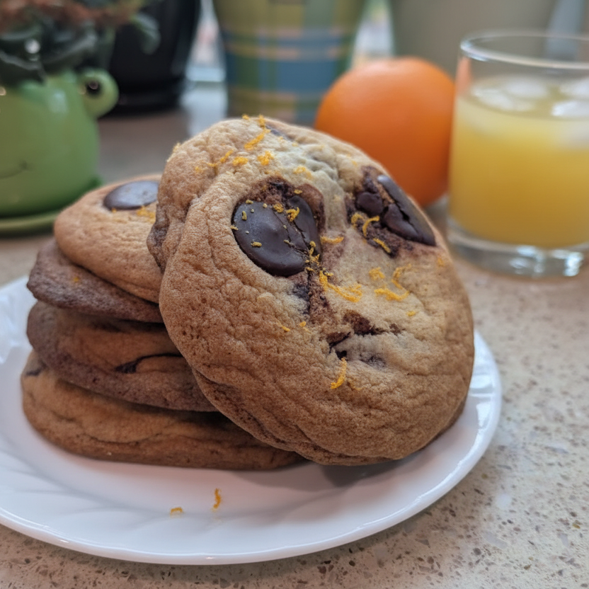 Orange Choco Chip (Batch of 6)